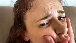 shy babe takes huge cock in narrow ass