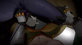 I can't believe Widowmaker and Tracer play with dildos in Overwatch parody!