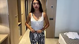 Cleaning Girl Wanted Cash, Got Creampie in Mouth Instead