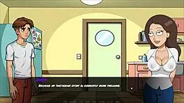 Portal Porn Demoniums Parody Hentai Game Ep 5: Pegged In First Porn Shoot