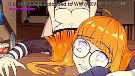 Petite Redhead Milf Ignores Boner While Gaming in 3D Animation