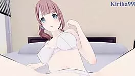 KIRITANI HARUKA AND MOCHIZUKI HONAMI IN INTENSE POV SEX!