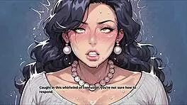 i caught step mom squirting on my desk in taboo hentai game