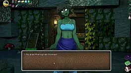 Hornycraft Parody Hentai Game Pornplay Ep 50 BDSM Spanking and Latex Suit with Endergirl