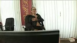 Intense Anal Fuck In Office