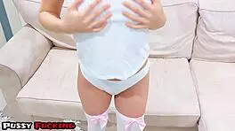 teens try on panties in dorm