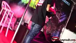 i tied my young lover with big tits and fucked her pussy in public