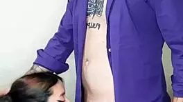 Amateur 18 Years Cute Teen Gets Facial Cumshot on Petite Big Ass