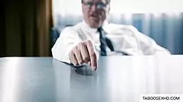 Old Man Fucking Big Tits Brunette Doggystyle Bent Over