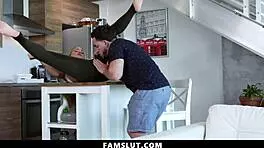 My stepsister got one on one time with her handsome stepbrother, and it was so hottt