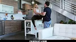 My stepsister got one on one time with her handsome stepbrother, and it was so hottt