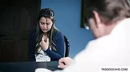 Old Man Fucking Big Tits Brunette Doggystyle Bent Over