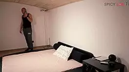 Teen Gives Oiled Blowjob During Massage