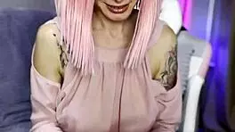 Young girl shoves whole dick laughing in delight