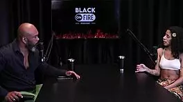 morena shows hairy pussy and ass after raw interview