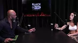 morena shows hairy pussy and ass after raw interview