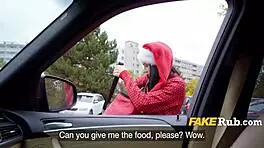 Teen Dressed as Sexy Santa Engages in Sex for Cash Christmas Delivery