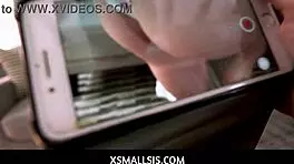 I lose my virginity to hot teen stepsis Mia Kay with deepthroat and handjob in POV.