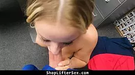 Teen Shoplifter Accepts Security Guard's Demands