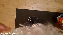 girl gets fucked by russian santa under christmas tree