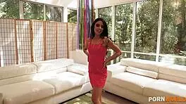 Holy! Naughty Teen 18+ Maya Bijou Sucks and Rides BBC Realtor Hard!