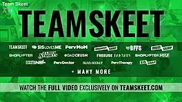 step sis with big bouncing tits and round ass gets creampie in outdoor quickie