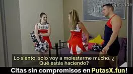 My BFF catches stepbro filling his sister's tight pussy