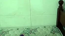 Caught masturbating in office gets ass licking from friend