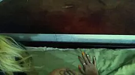 Caught masturbating in office gets ass licking from friend