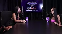 Morena Gostosa Redhead Shows Tits And Talks Dirty About Tight Pussy In Public