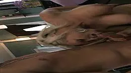 Have you seen sexy mature diamond displaying her big tits while fucking a horny man with anal and squirting?