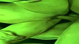 Have you seen sexy mature diamond displaying her big tits while fucking a horny man with anal and squirting?