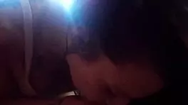 She gives a free use blowjob behind the scenes.