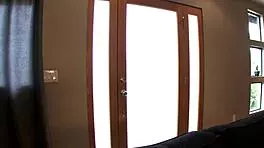 Eighteen-year-old feels intense pleasure as step dad fucks her and she swallows his cum.