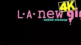 Skinny teen 18+ blonde poses solo on sofa in photoshoot interview, showing petite body from POV