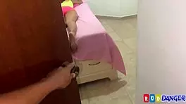 The Stepmother's Secret Big Ass Homemade Sex With Sexy Mexican Teen In Anal And Cum Scenes