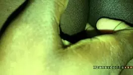 african ebony babe in skirt with roommate