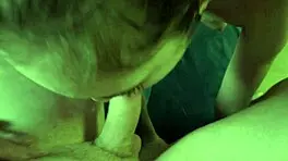 Girlfriend sucks boyfriend's cock in homemade POV