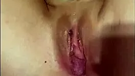 Two huge black cocks fucking my ass hard while I moan and cum