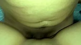 Hot brunette teen in lingerie gets bent over for interracial missionary blowjob. 😏