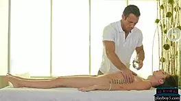 Tell me, does petite Marley Brinx crave Johnny Castle's big cock licking her pussy during hardcore massage?