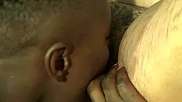 Lulu vroumete enjoys morning adultery with african neighbor