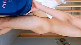 Pink-haired cosplayer pounded hard from behind until orgasm