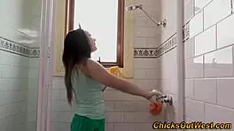 natural aussie teen rubbing her hairy pussy in hd reality