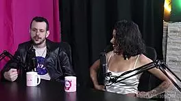 Compilados da Espuleta e Himeros Mansion no Bora Cast com Bruna Carlos - Parte 2 on Sheer Red