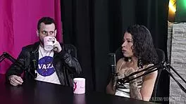 Compilados da Espuleta e Himeros Mansion no Bora Cast com Bruna Carlos - Parte 2 on Sheer Red