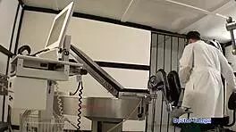 Dr. tampa locks up petite alexa chang backstage in florida, making her scream