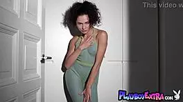 Stunning Brunette Asian Teen Layla Balan Strips to Reveal Amazing Nipples in Solo Scene