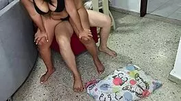 cheating at home with my little 18+ step-nephew in deepthroat and doggystyle