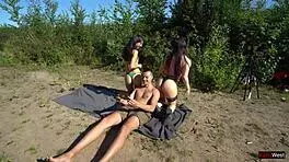 i had a casual foursome outdoos with two big-ass brunettes, doggystyle n all